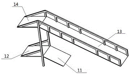 Stereo garage stacking machine and stacking method