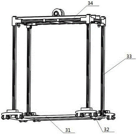 Stereo garage stacking machine and stacking method