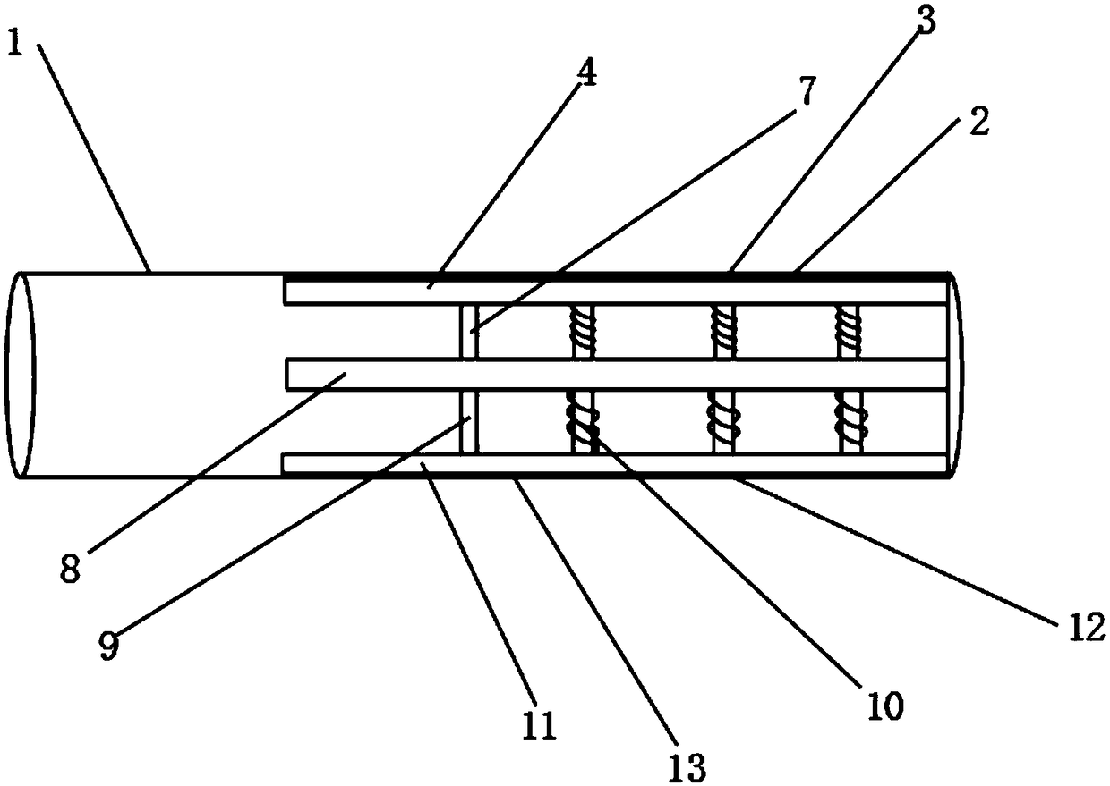 Device used for removing resonance of pipeline device