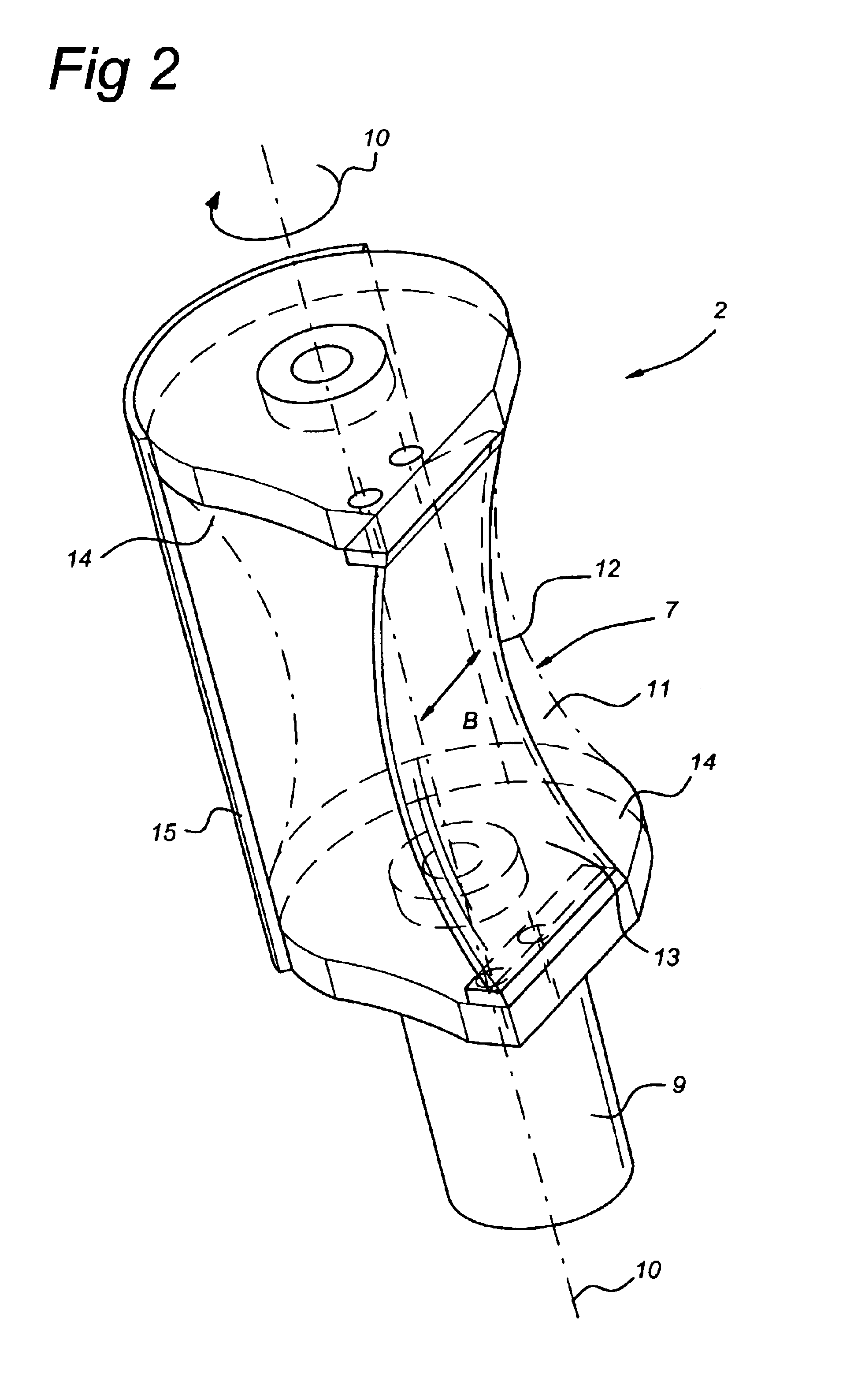 Cutting device with cutting cylinder unit having curved cutting surfaces for shaping a plant and a vehicle provided with a cutting device of this type