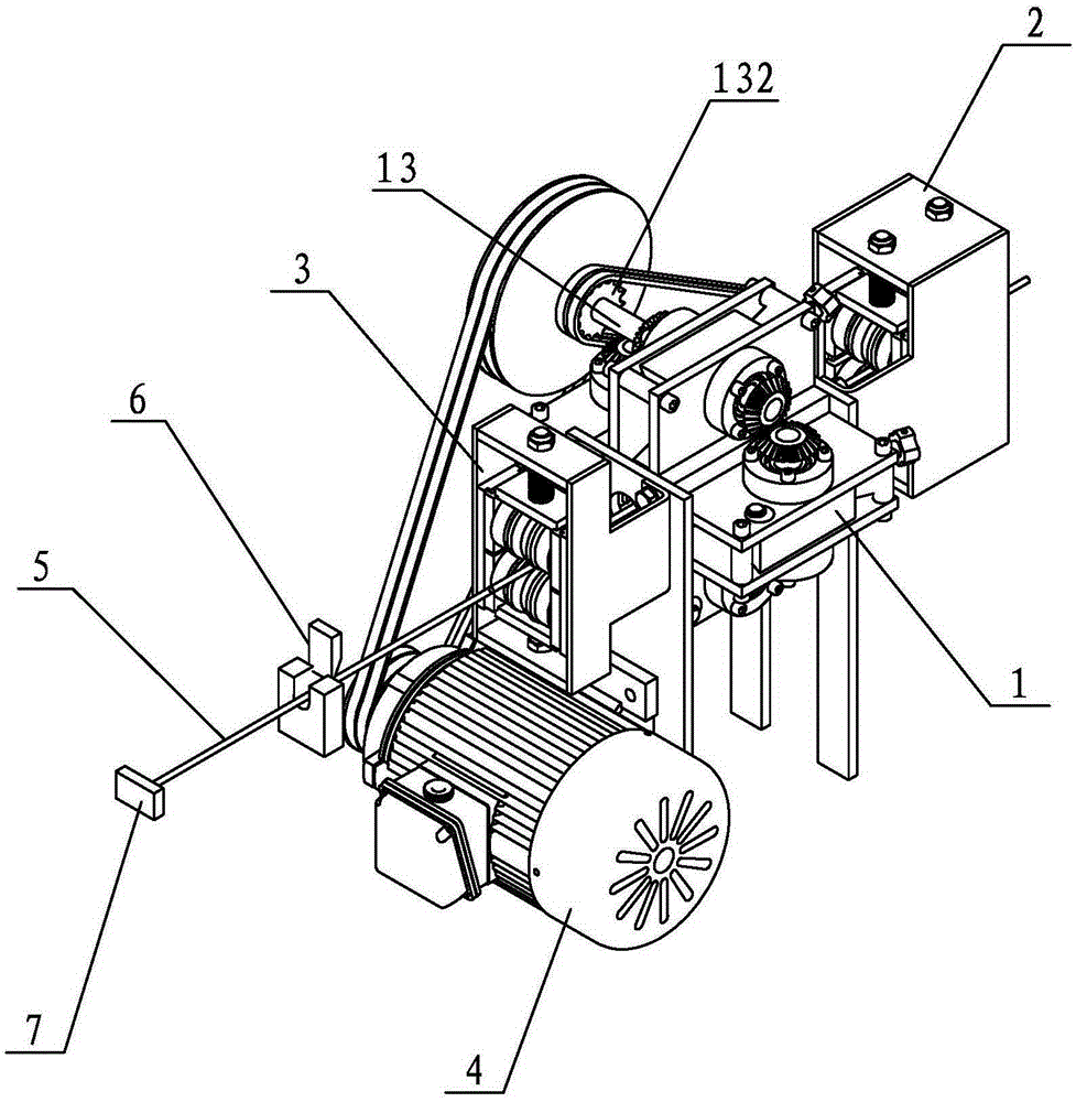 A press-fit steel bar straightening machine