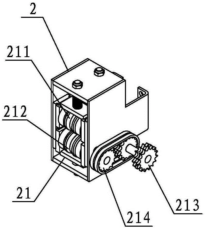 A press-fit steel bar straightening machine