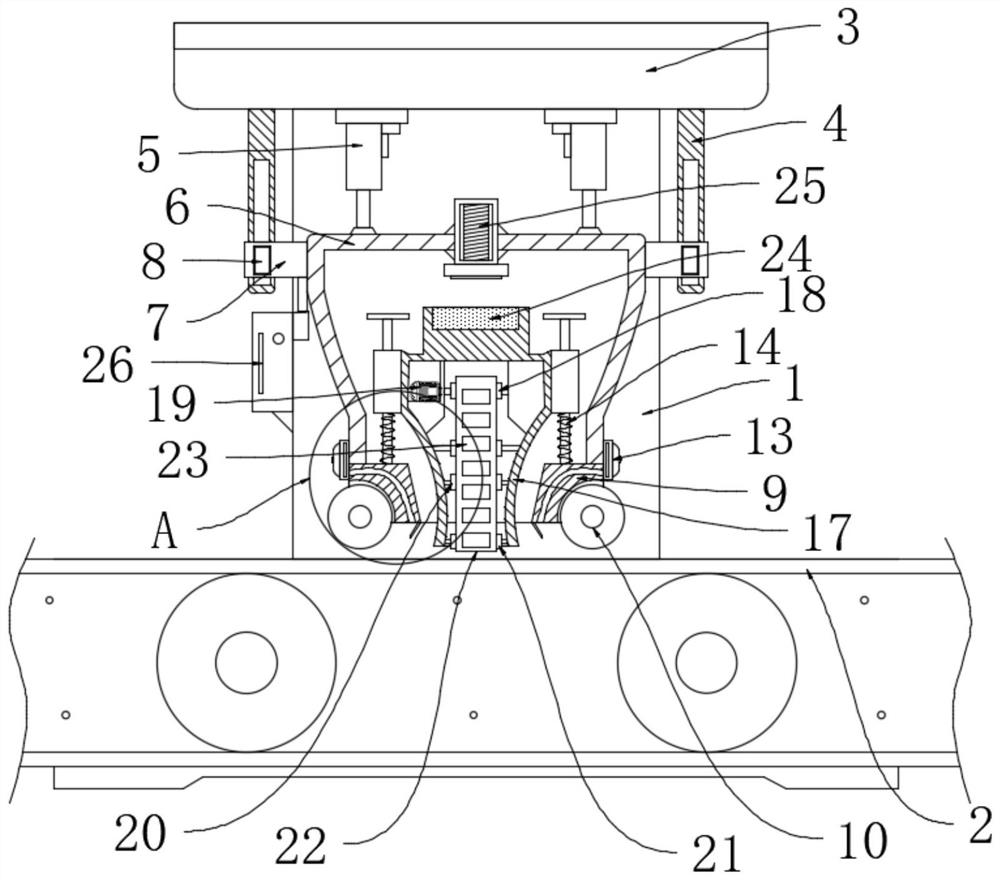 Garment sample labeling machine