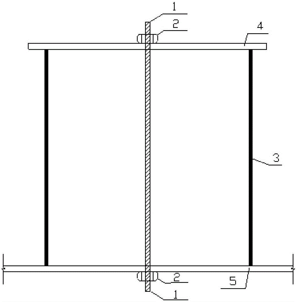 Draining pipe reserved-hole pre-embedded sleeving pipe and pre-embedding method