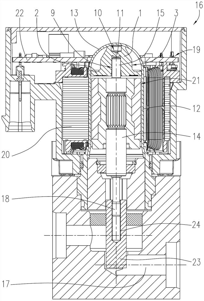 Radial guide