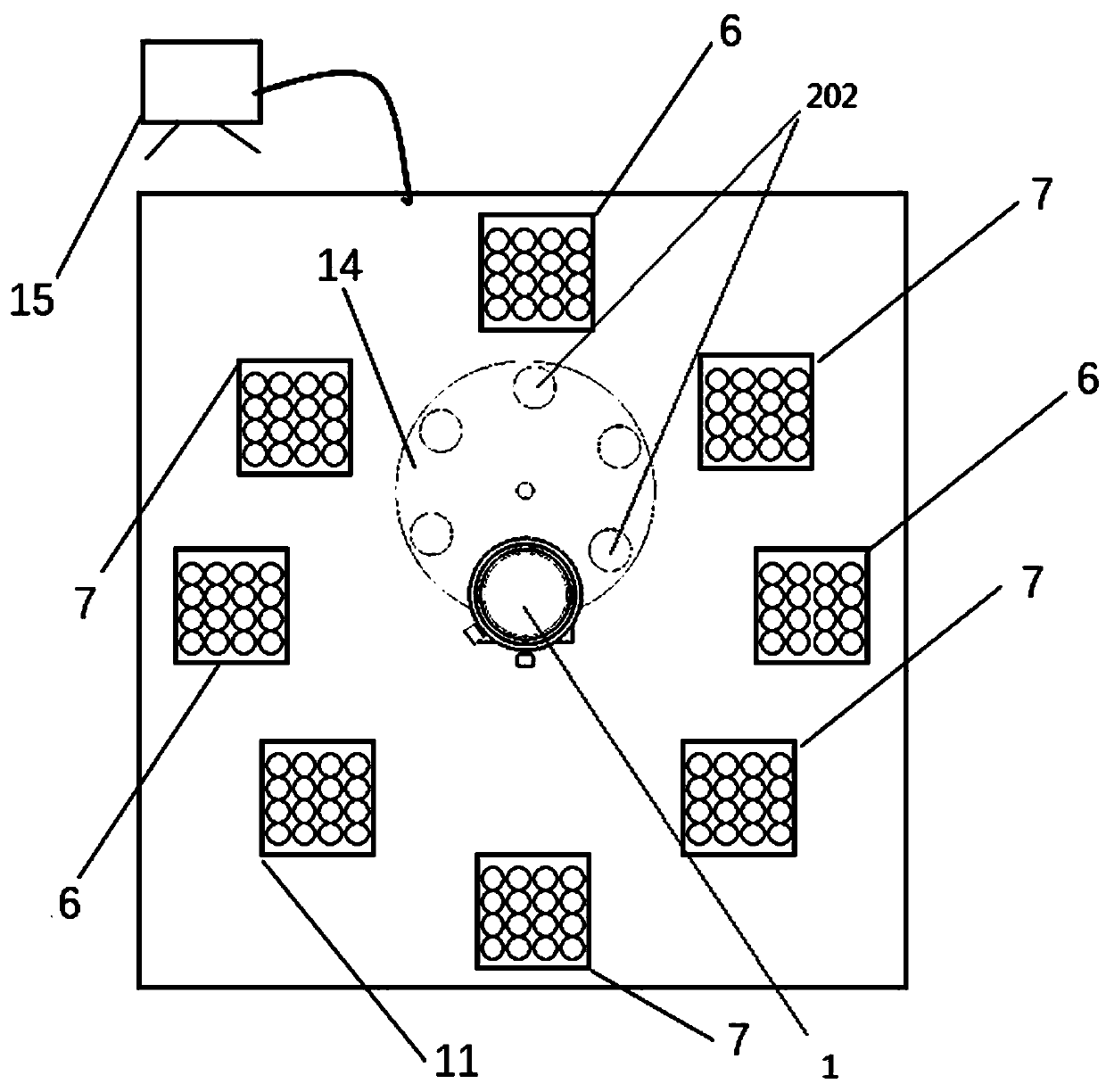 Plant chlorophyll fluorescence parameter correction method and device