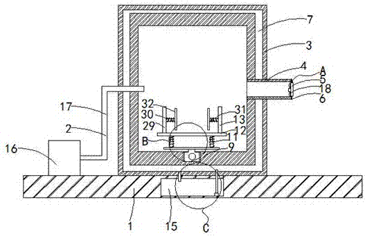 Equipment heat radiator