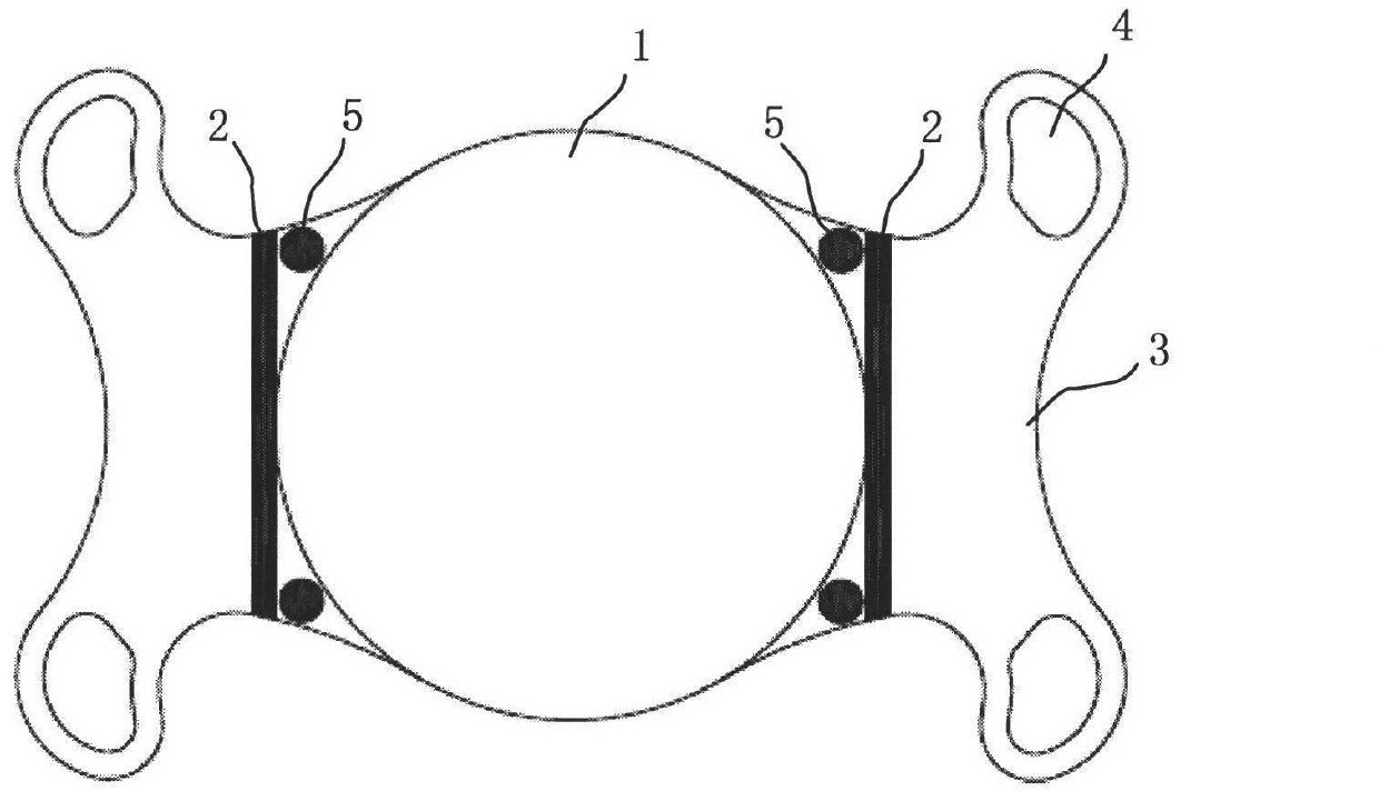 Dynamic zooming artificial lens and preparation method of dynamic zooming artificial lens