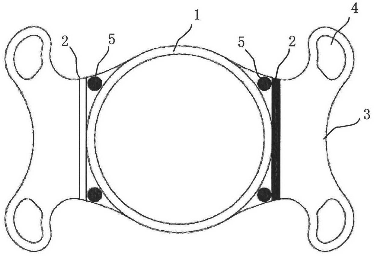 Dynamic zooming artificial lens and preparation method of dynamic zooming artificial lens