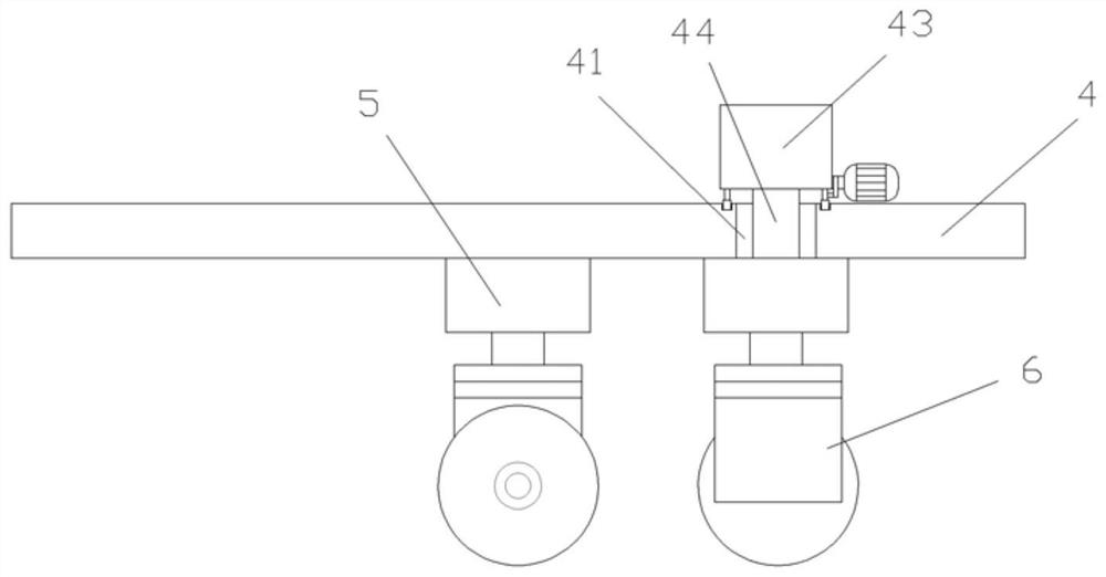 Moisture-proof pad fabric cutting device