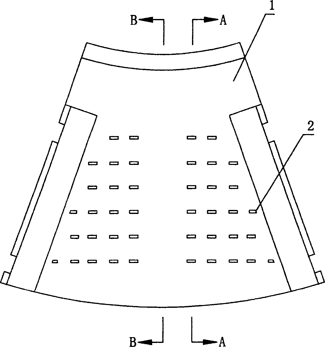 Composite grate plate for automatic mill