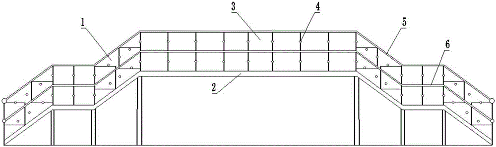 Energy-saving overpass