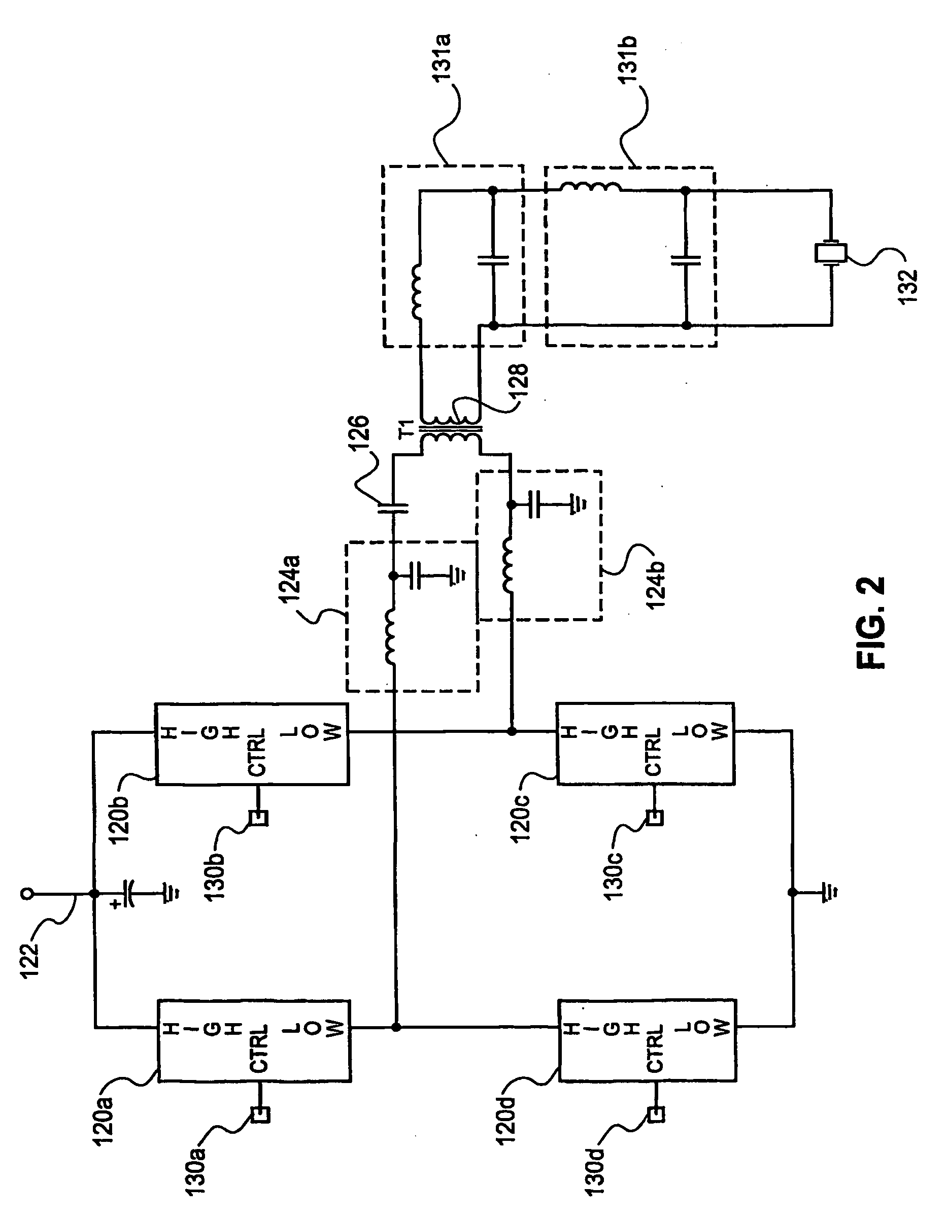 Power amplification for parametric loudspeakers