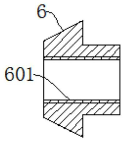 Material conveying device for construction space operation