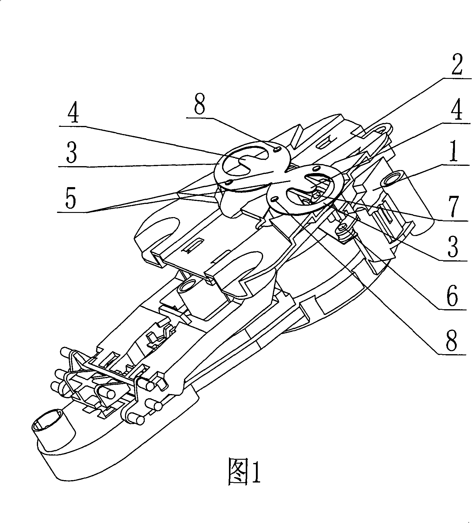 Overfire protection controller component for liquid heating vessel