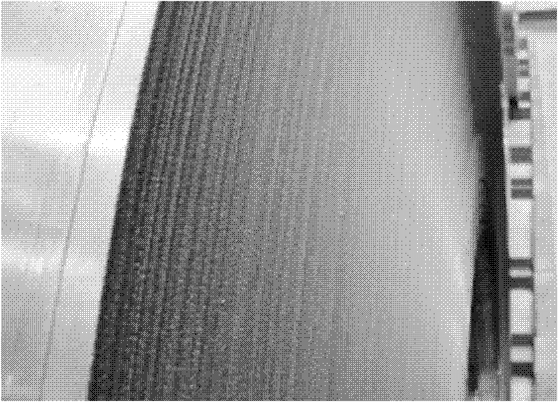 Method for preparing hot rolling strip steel capable of preventing edge crack of extremely thin rolled strip steel