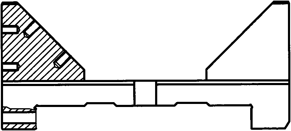 Clamping method for shaft parts and holding device