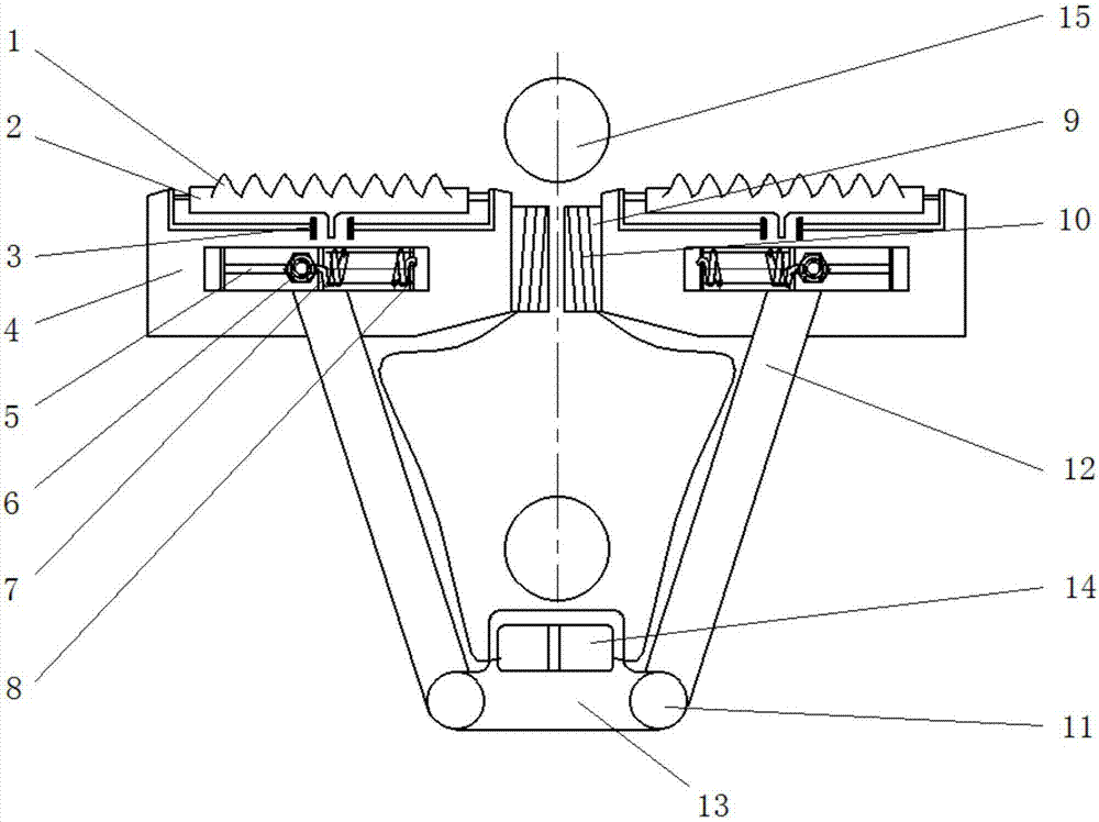 An electromagnetic weeding device for seedling strips or between seedlings