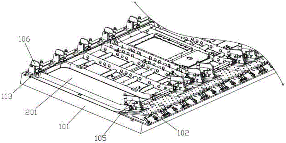 Rail vehicle side wall welding process equipment system