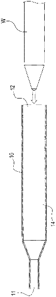 Cross-under type heat pipe structure and manufacturing method thereof