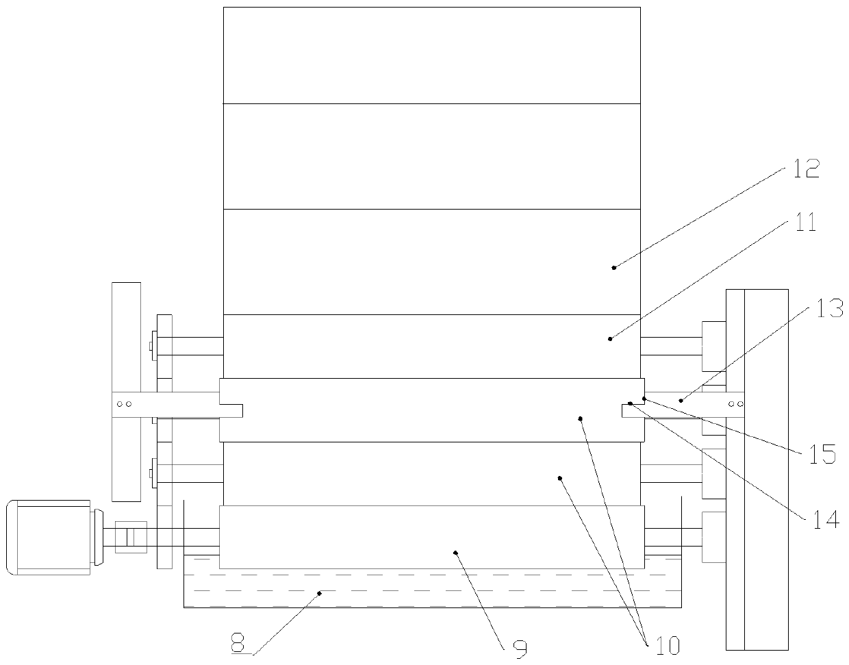 Shuangpin printing equipment for double-page invoices