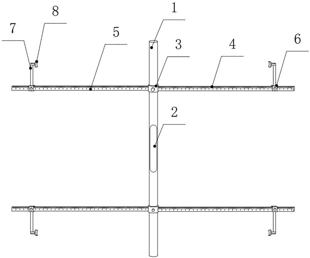 Waterproof construction positioning device and construction method for garbage pool in high-backfill narrow area