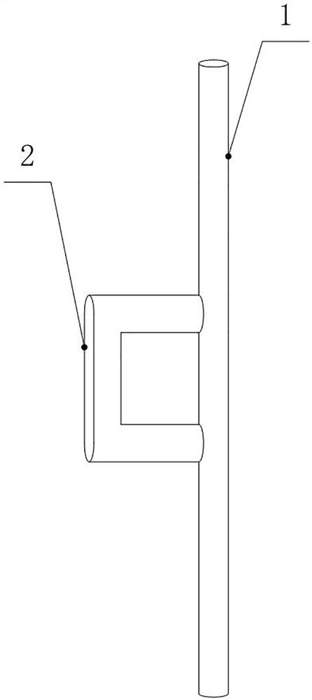 Waterproof construction positioning device and construction method for garbage pool in high-backfill narrow area