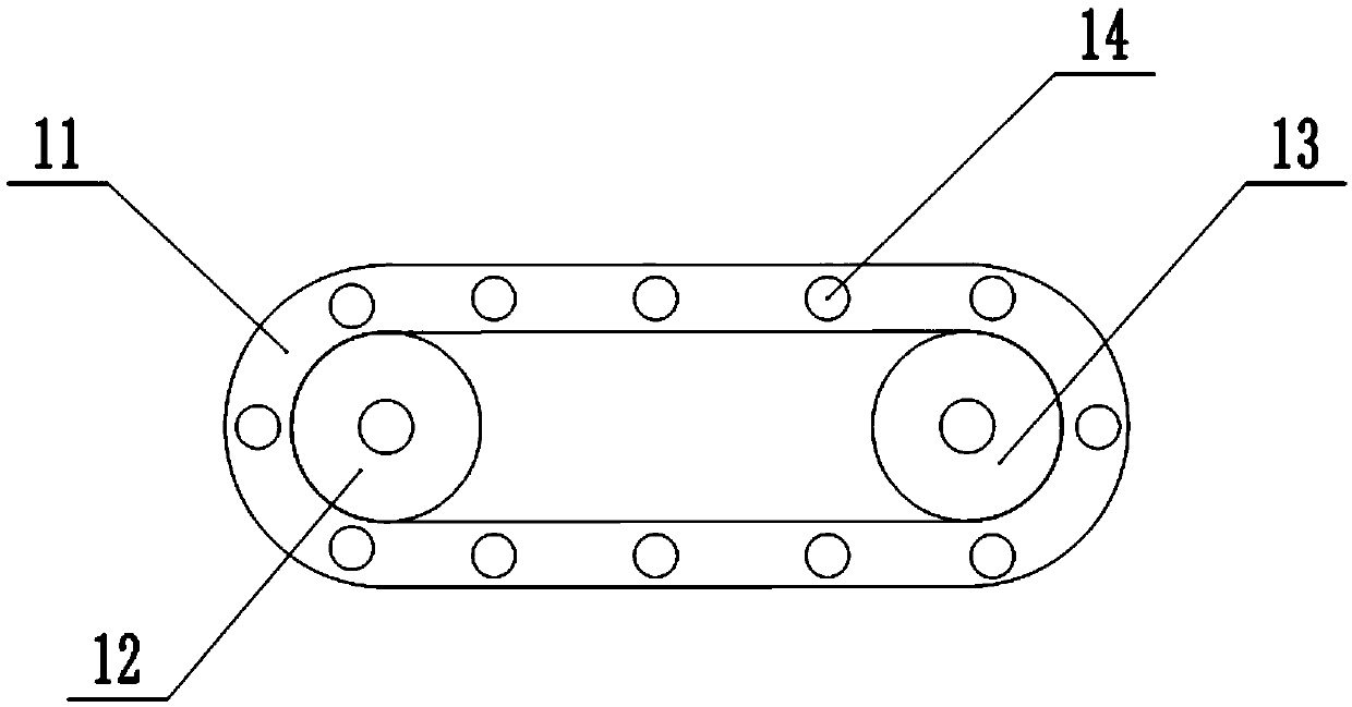 Steel pipe in-batch rust removal device