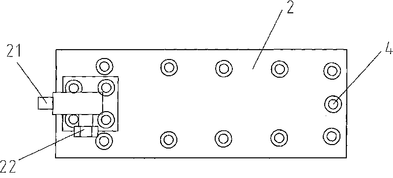 Device for testing airtightness of weld joint on ship surface and using method thereof