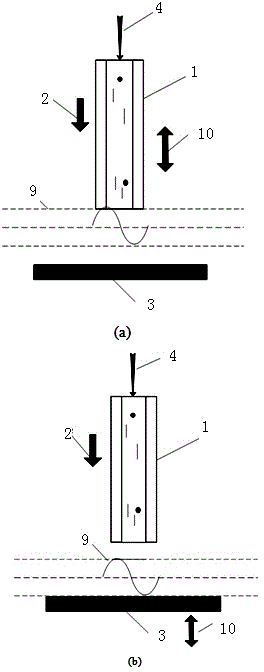 Controllable vibrating electrode electric spark and electrolytic combined machining method for micro holes and vibrating system