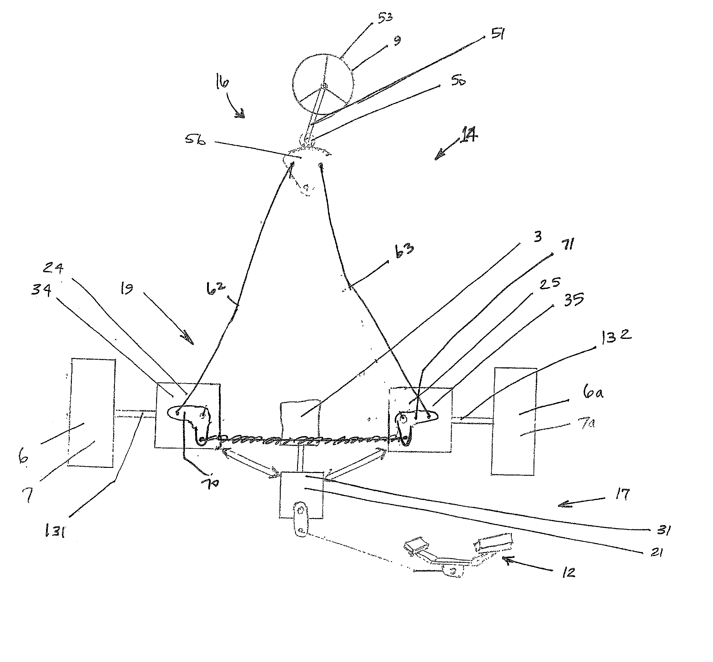 ZTR vehicle with a one-pump two-motor mechanism