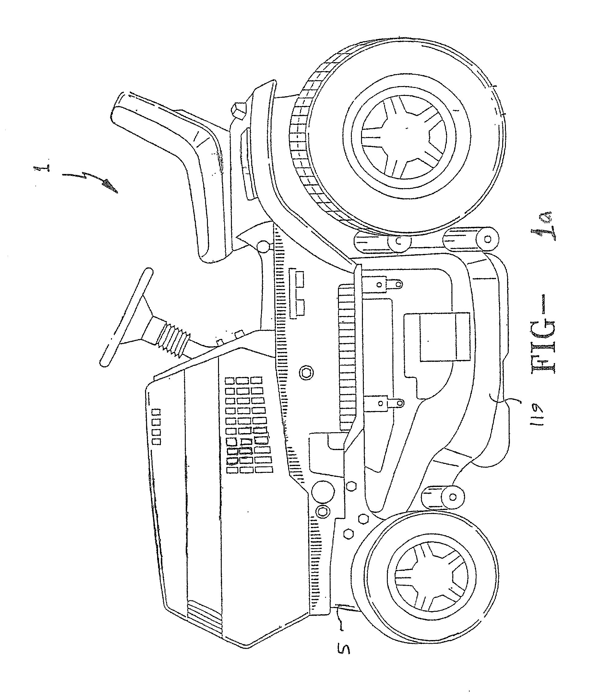 ZTR vehicle with a one-pump two-motor mechanism