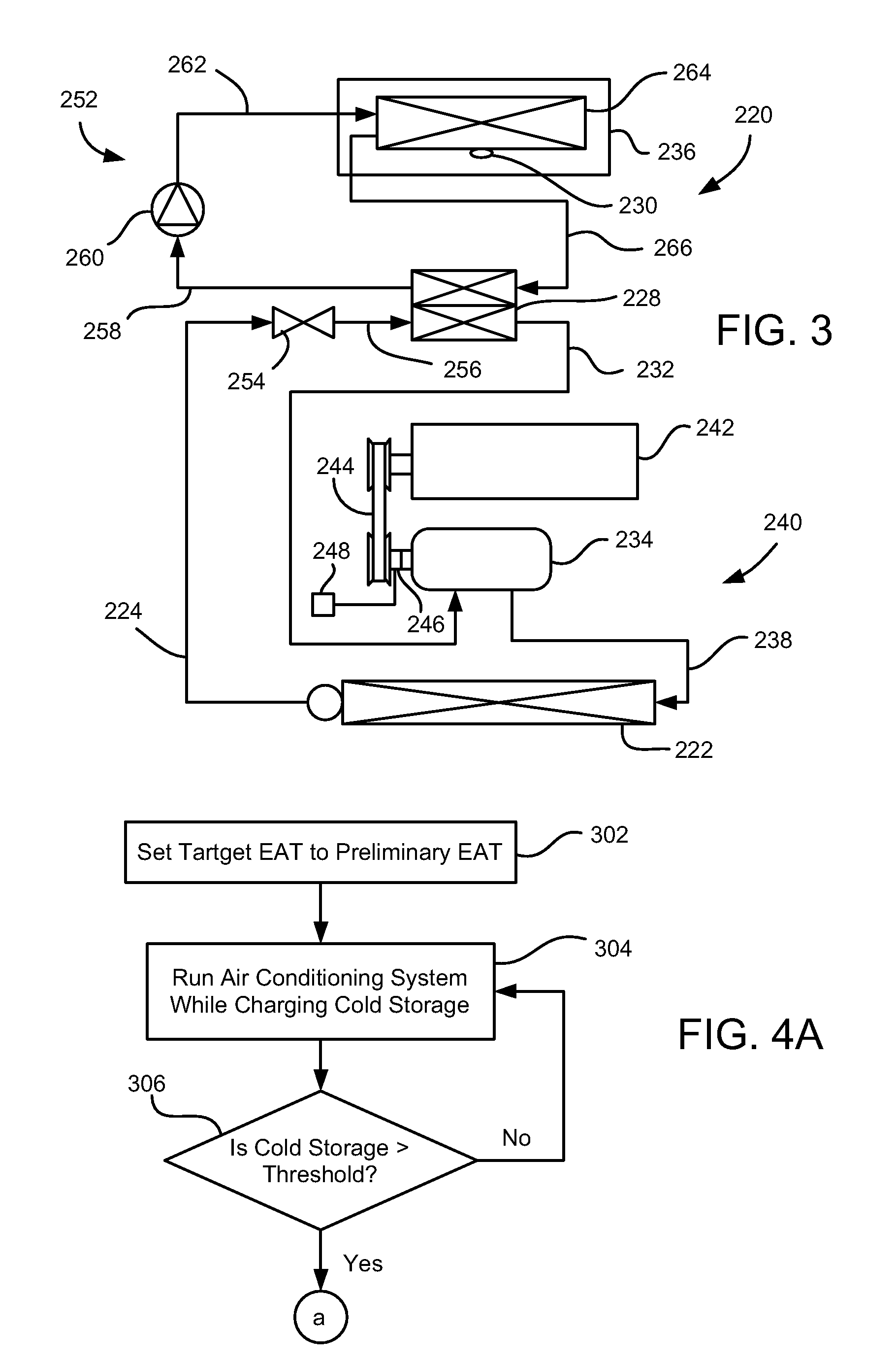 Air Conditioning System with Cold Thermal Storage and Evaporator Temperature Control