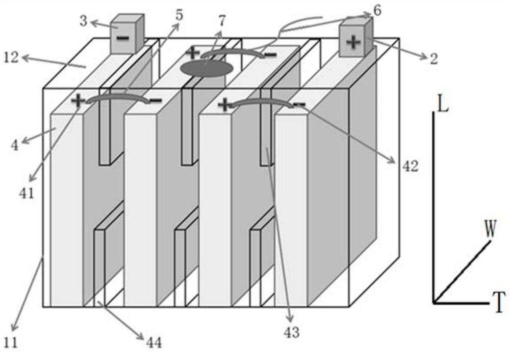 A battery, battery module, battery pack and electric vehicle