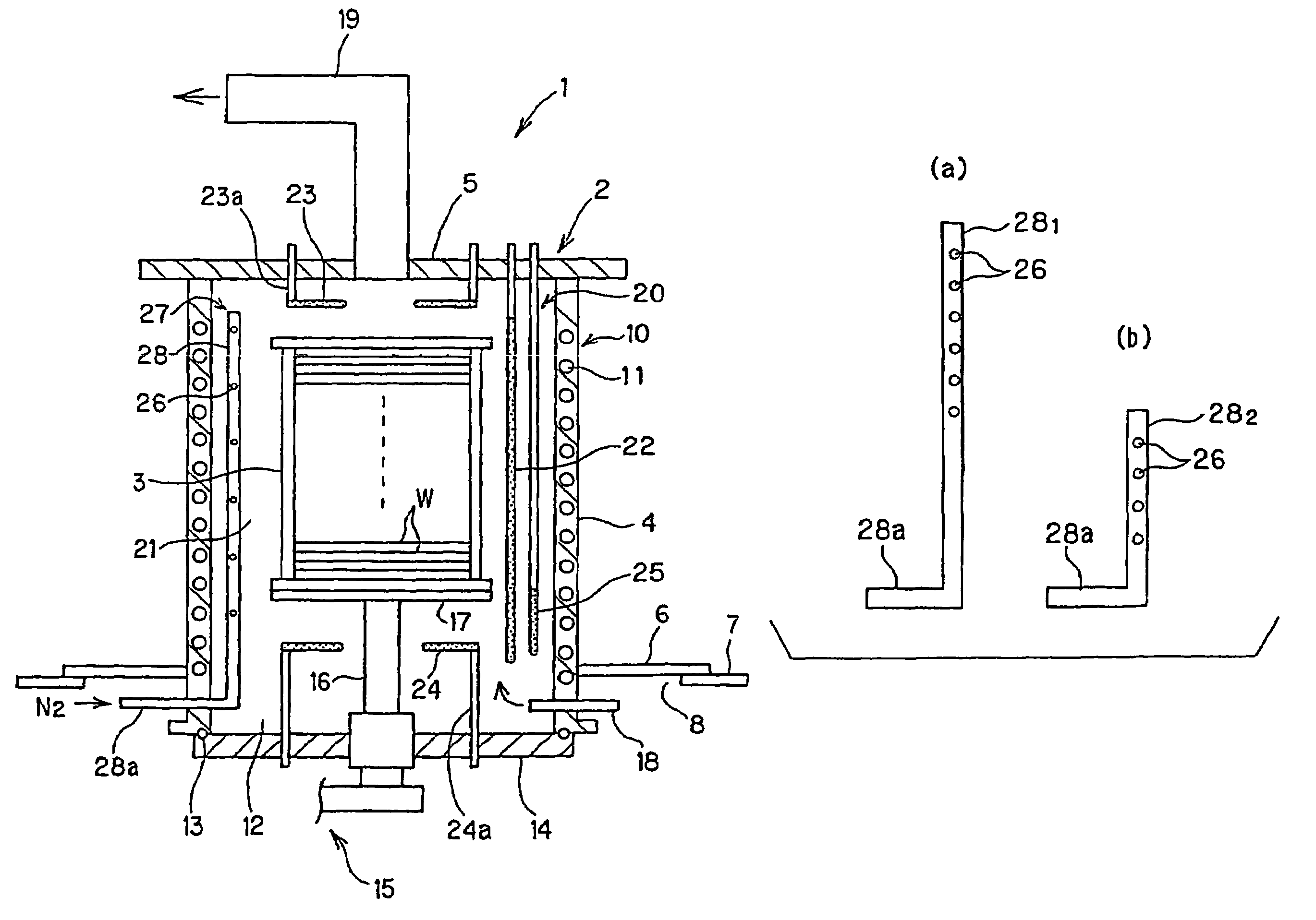 Thermal processing method and thermal processing unit