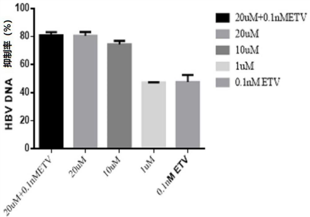 Application of heterocyclic compound in preparation of medicine for treating or preventing viral hepatitis