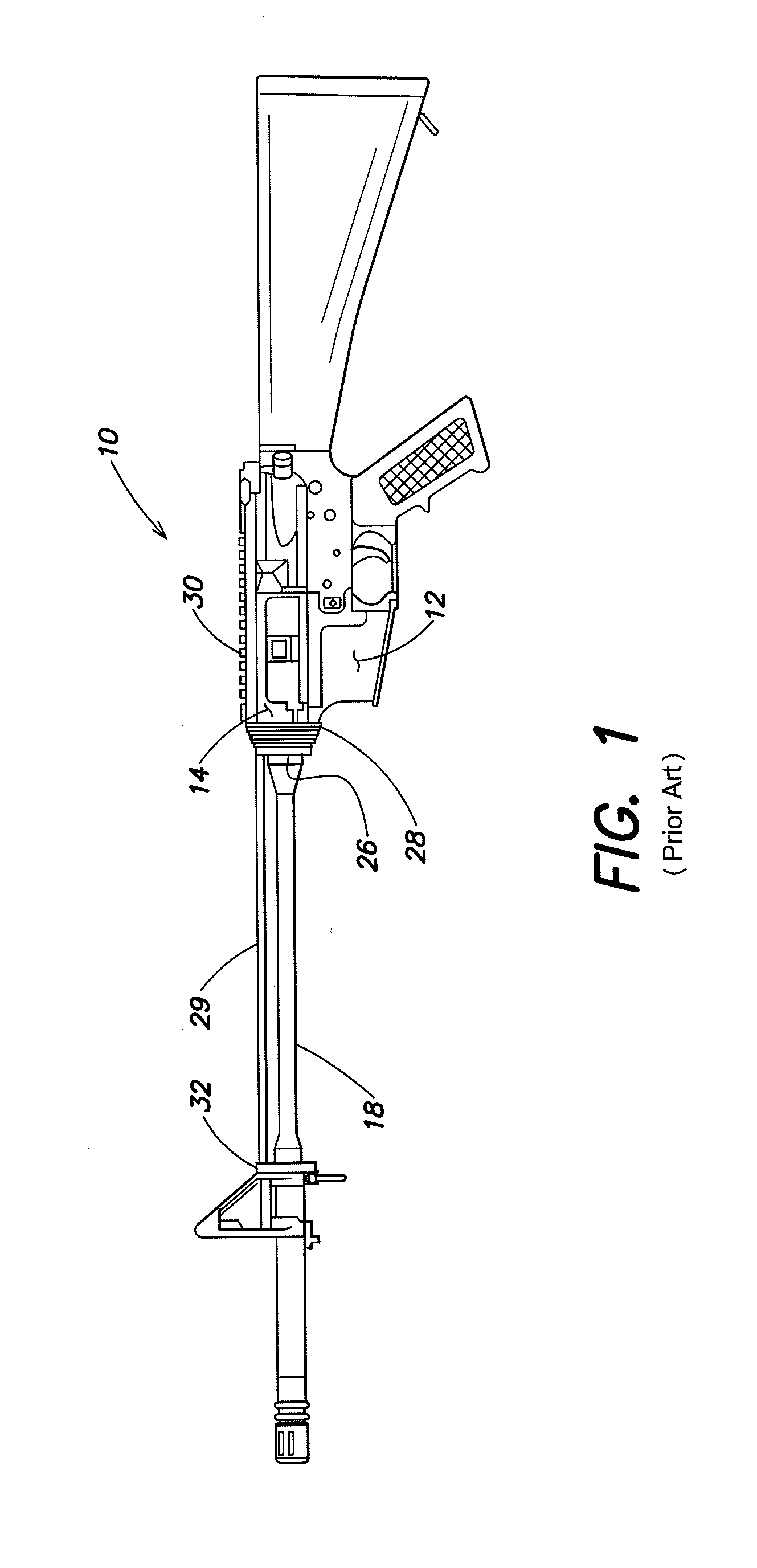 Modular fore-end rail/hand guard assembly system for firearms with selectable heat dissipation characteristics