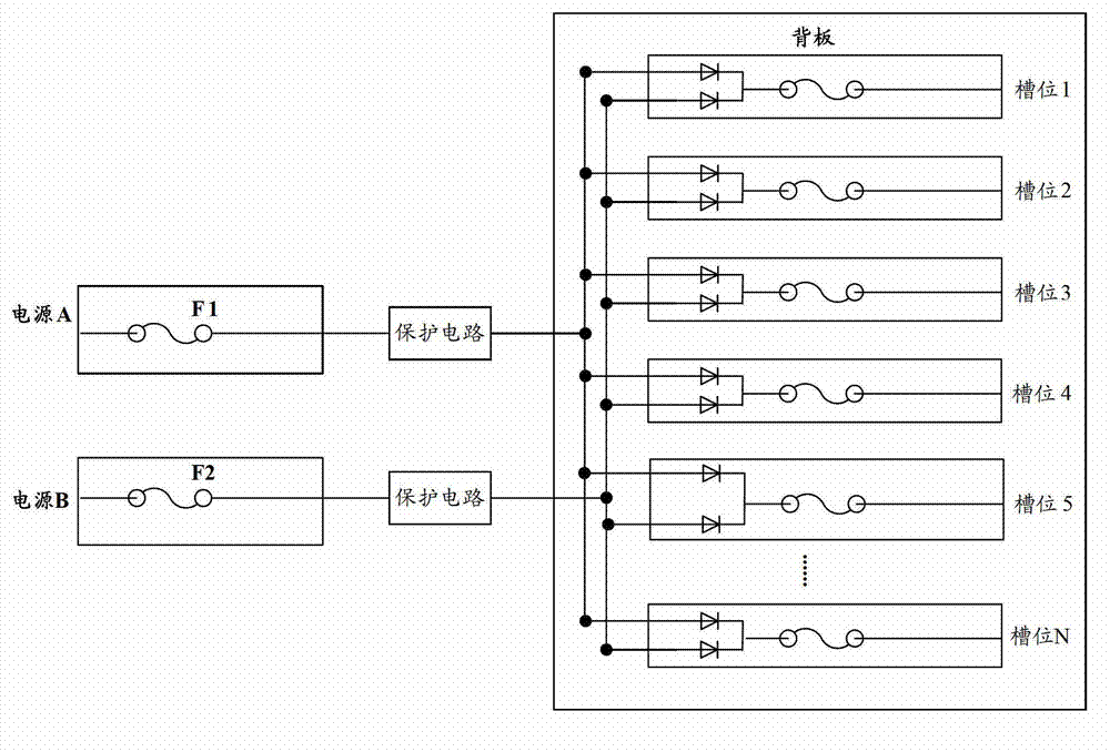 Protection circuit, control method of protection circuit, telecommunication plug-in shelf device