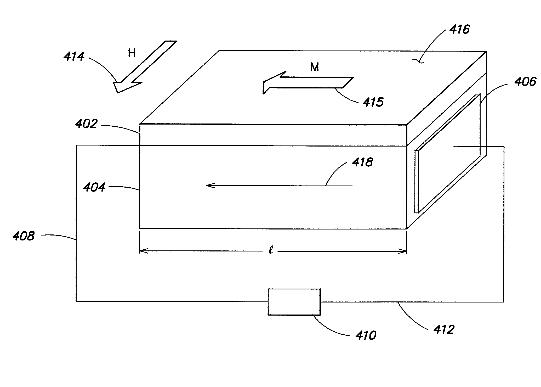 Energy harvester utilizing external magnetic field