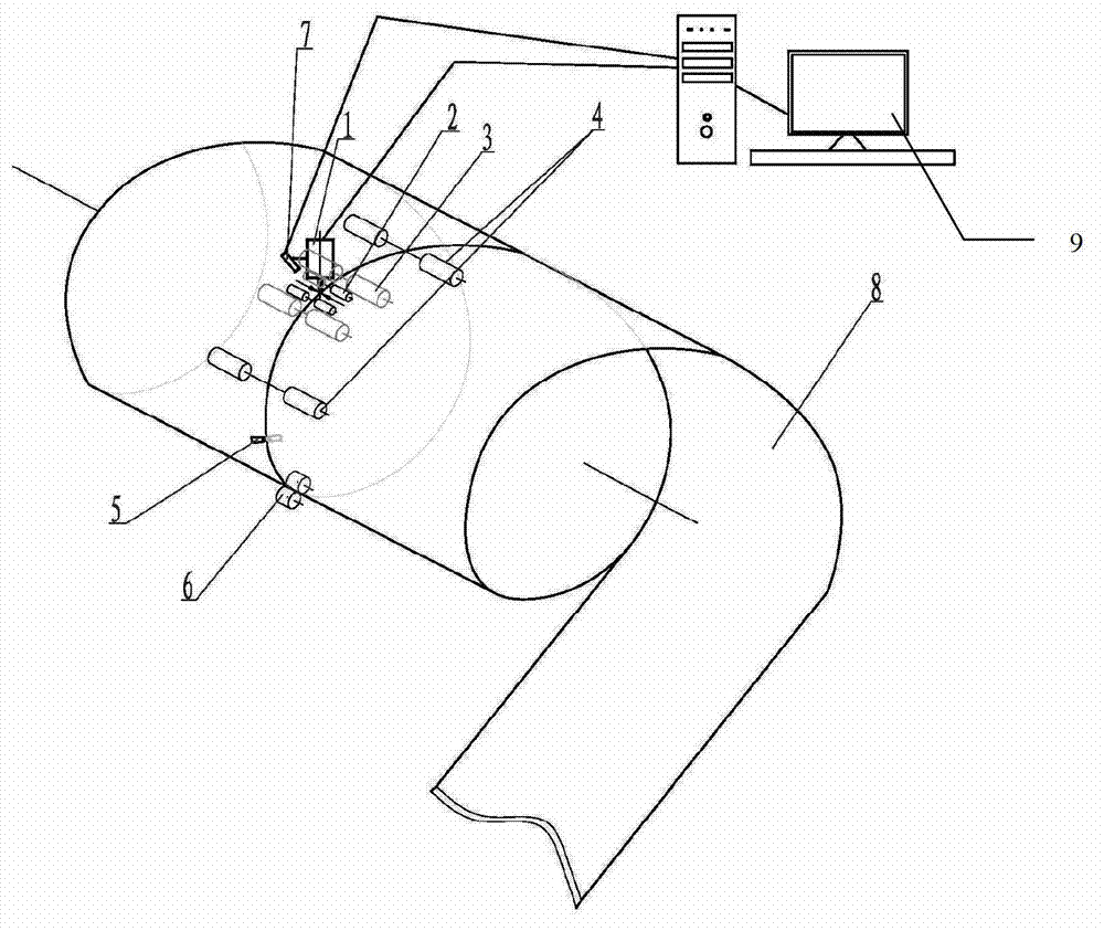 Aluminum and aluminum alloy spiral pipe forming stirring friction welding method