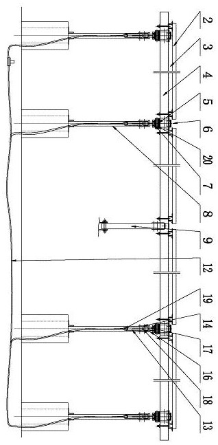 Linkage tracking photovoltaic power station