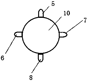 Automatic charging seat returning method of cleaning robot