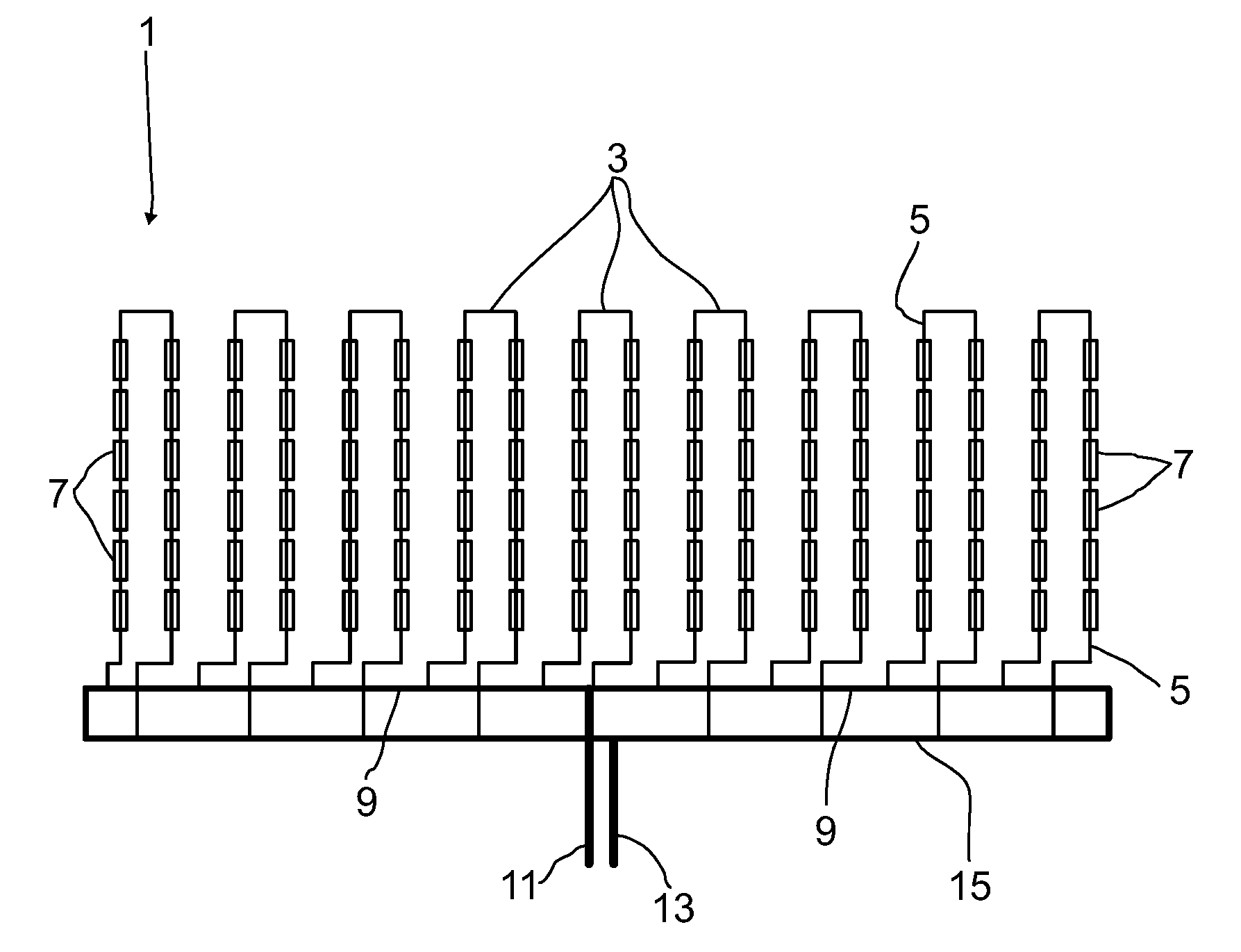 Pipeline for carrying a molten salt