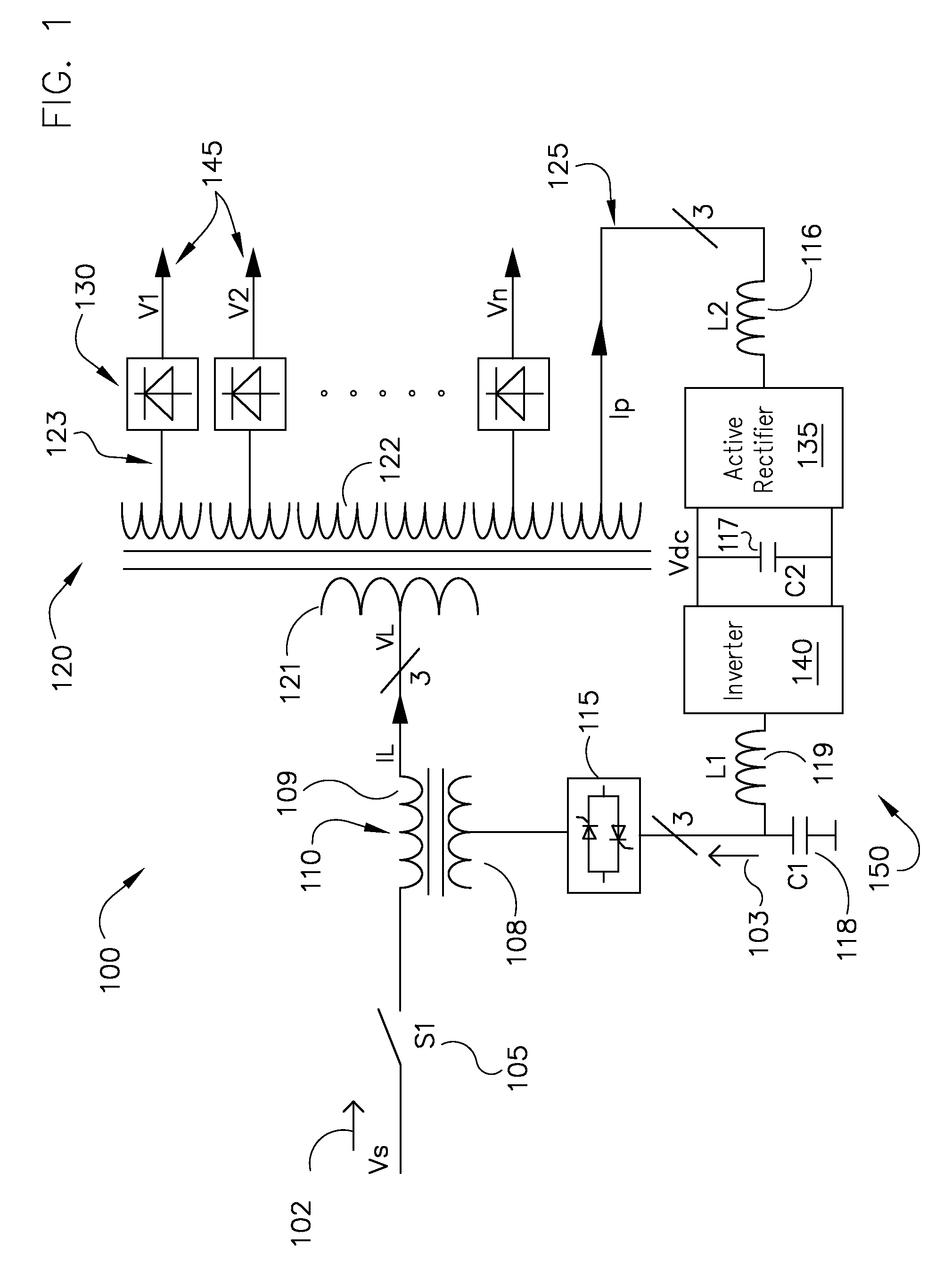 Apparatus for supplying stable, isolated DC power and method of making same