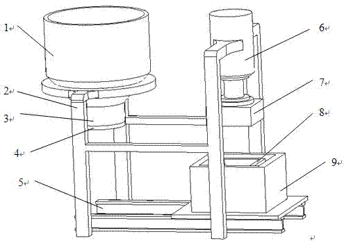 Digital die-free sand mold extrusion forming machine