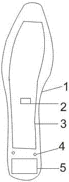 Graphene far-infrared heating shoes