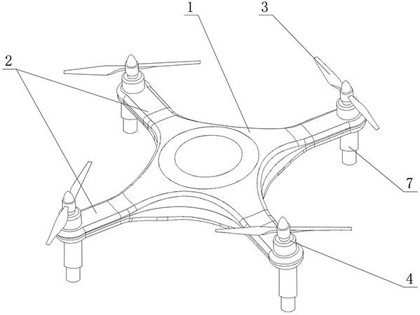 Unmanned aerial vehicle and working method thereof