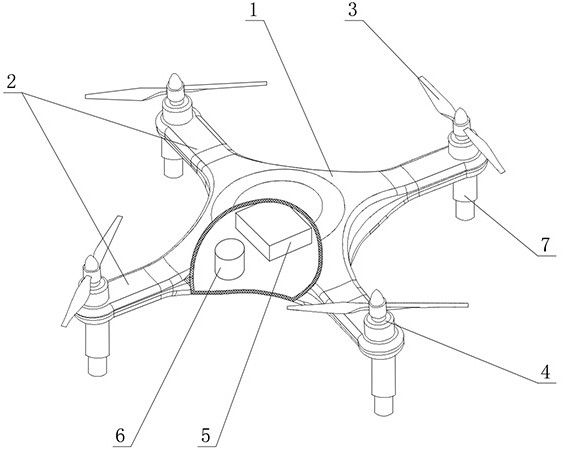 Unmanned aerial vehicle and working method thereof