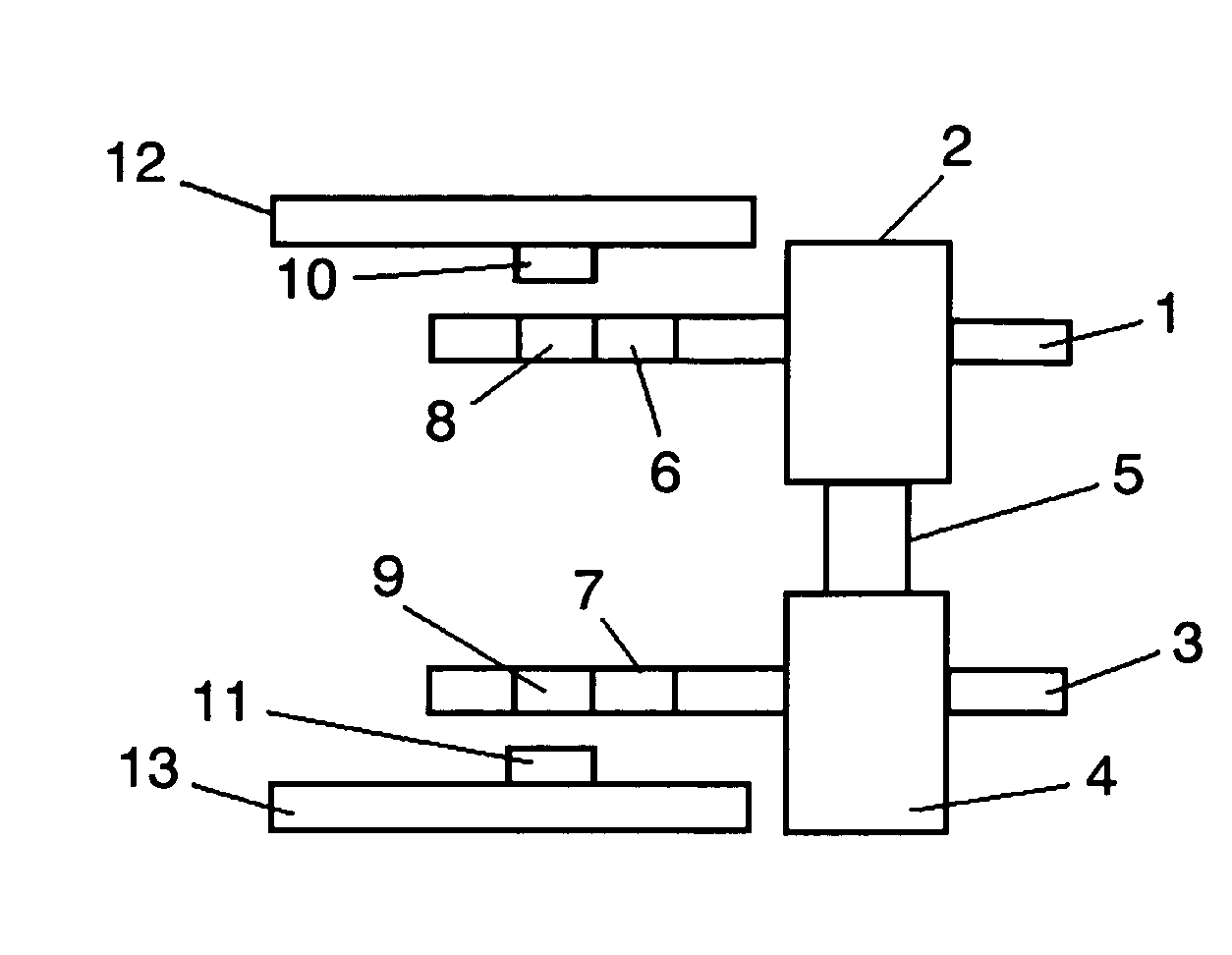 Device for detecting absolute rotation angle and torque