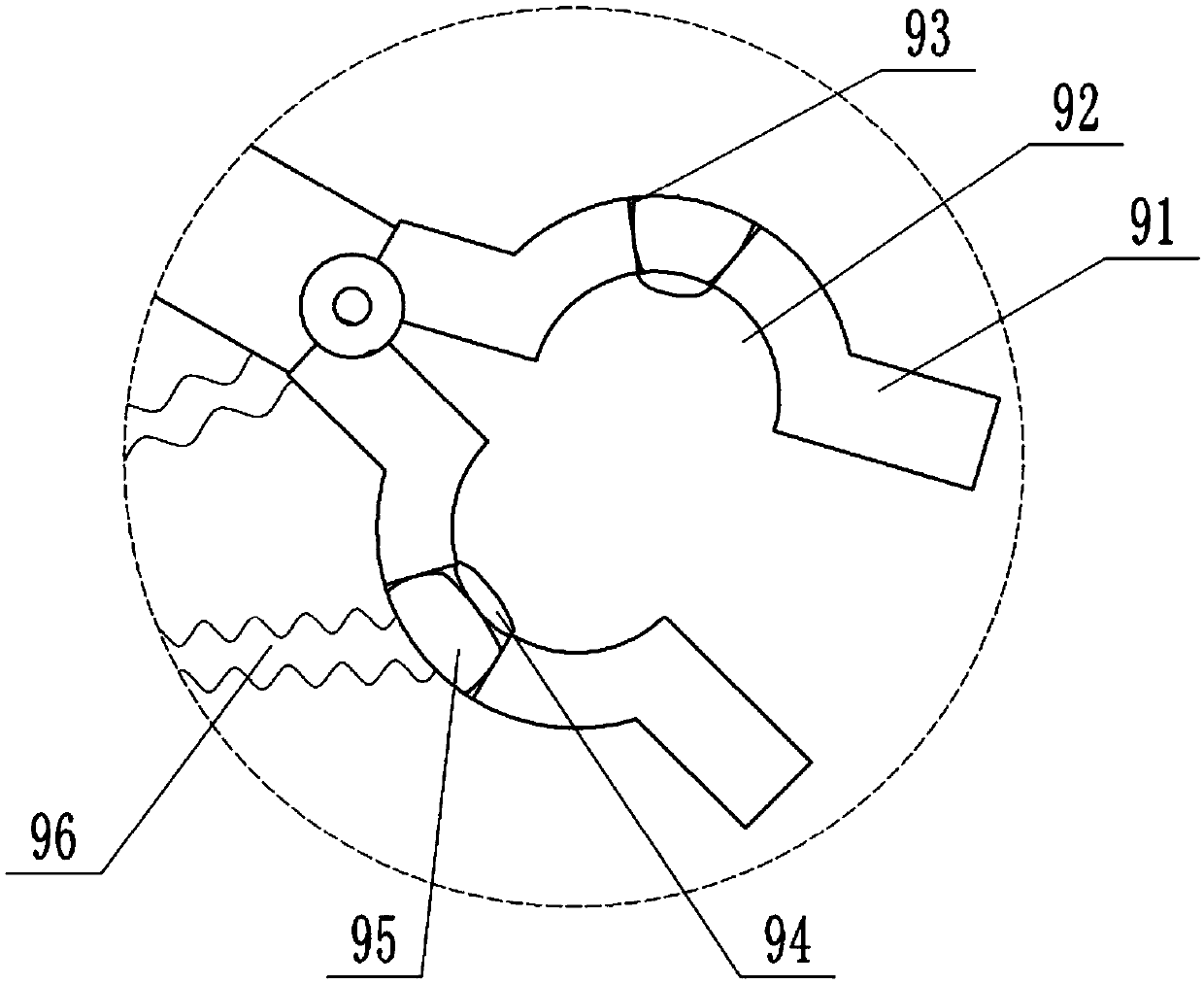 Industrial robot traction demonstration system